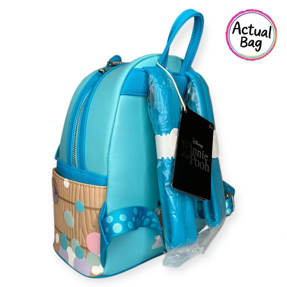 Loungefly Disney Winnie the Pooh Tigger Bathtime Bath Bubbles Duck Mini Backpack